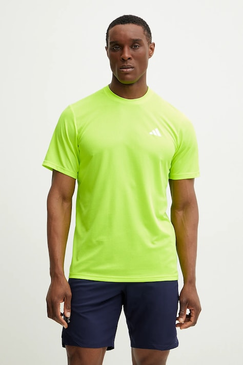 adidas Performance edzős póló Train Essentails zöld, sima, JN7315