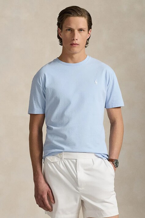 Polo Ralph Lauren tricou din bumbac uni, 710970513
