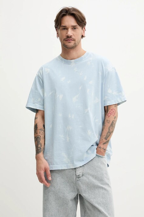 Hugo Blue t-shirt in cotone uomo colore blu 50542477