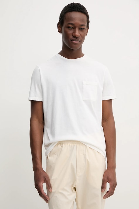 Bavlněné tričko BARENA VENEZIA Camicia Mola bílá barva, TSU5100.2540