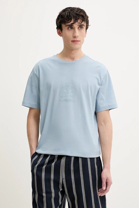 HUGO tricou din bumbac barbati, cu imprimeu, 50538246
