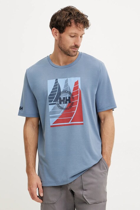 Спортивная футболка Helly Hansen Race Graphic с принтом 34419