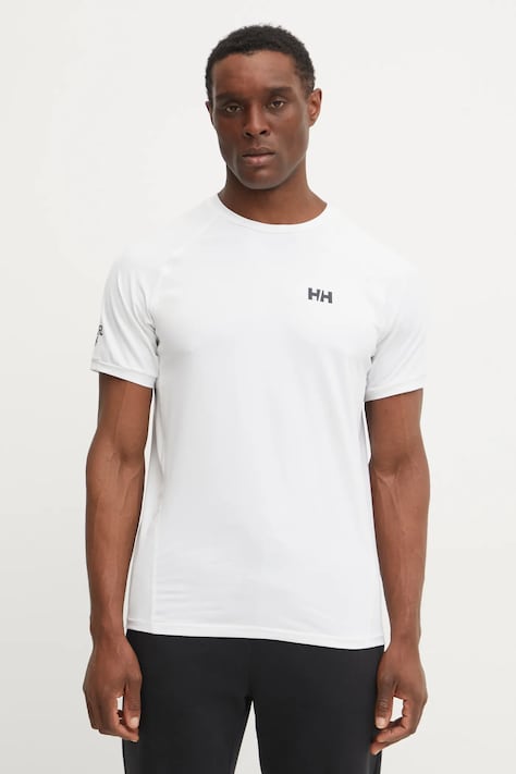 Футболка Helly Hansen HP OCEAN мужская цвет белый с принтом 34418
