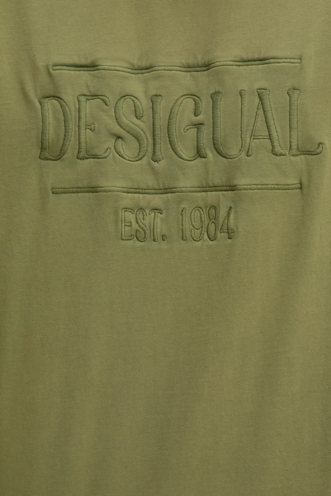 Бавовняна футболка Desigual WASHINGTONGR — фото 5