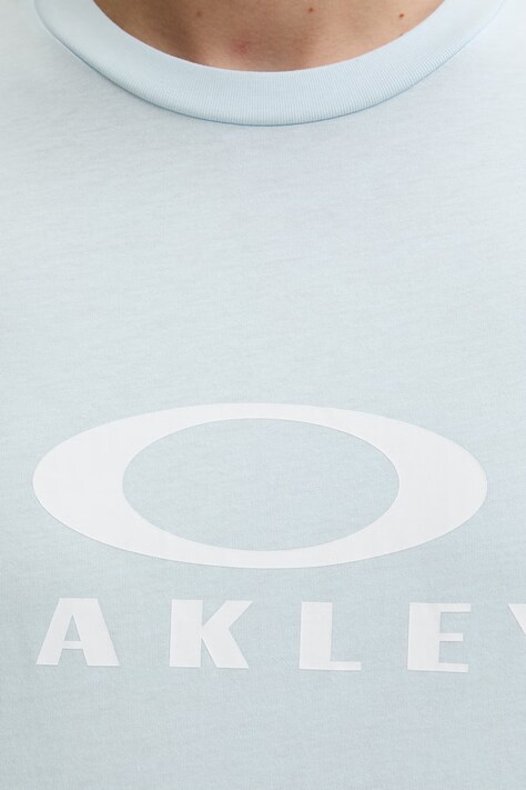 Oakley футболка чоловіча бавовняна BARK 2.0 — SS25-TSM1D2, блакитний — фото 5
