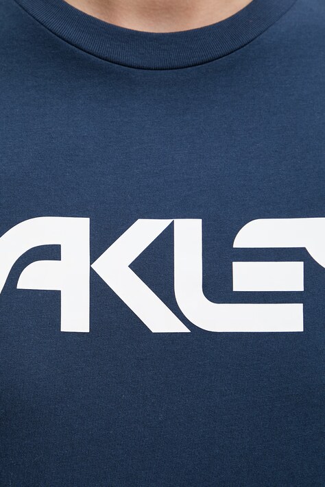 Oakley футболка чоловіча бавовняна MARK II — SS25-TSM1D3, темно-синій — фото 5