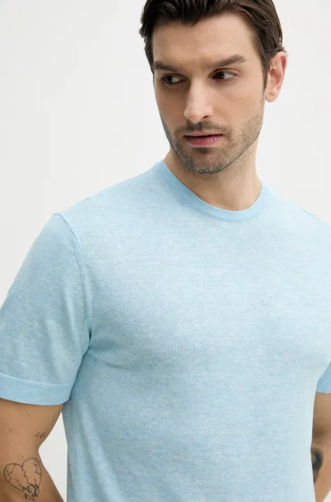 Calvin Klein tricou de in barbati, neted, K10K114459