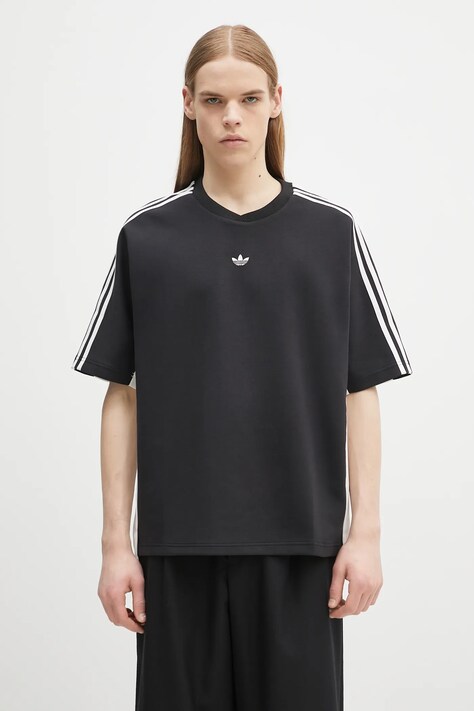 adidas Originals t-shirt Jersey męski kolor czarny z aplikacją KA3862