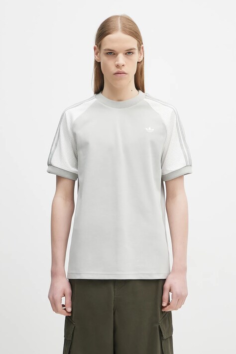 Majica kratkih rukava adidas Originals Cali Tee boja: siva, KA3865