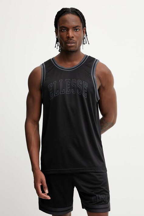 Majica kratkih rukava Ellesse Bellic boja: crna, SHZ21994
