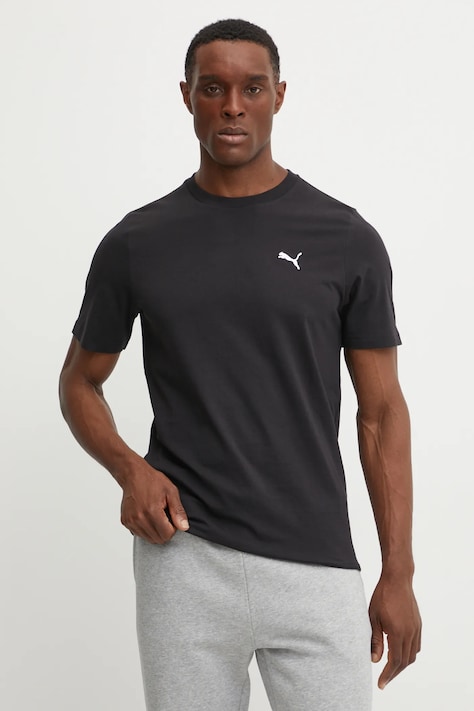 Тениска Puma в черно с изчистен дизайн 682538