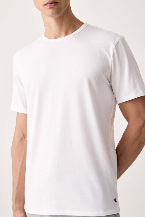 Calvin Klein Underwear Férfi pamut póló 3-as csomag fehér LV00NB4185