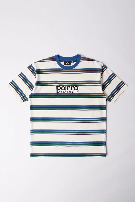 by Parra t-shirt bawełniany Originale męski kolor biały 53520
