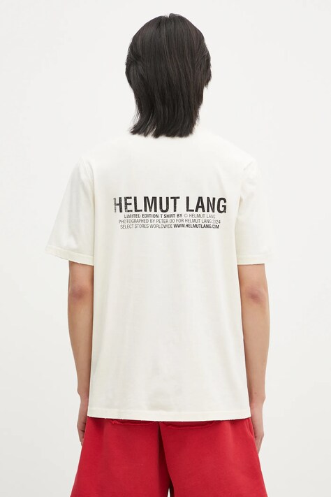 Бавовняна футболка Helmut Lang Pstcard T Bldng.Mal — фото 3
