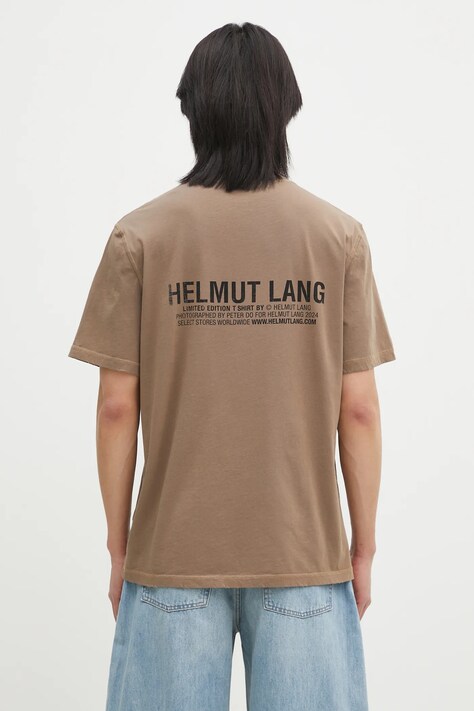 Бавовняна футболка Helmut Lang Pstcard T Grnwch.Mal — фото 3