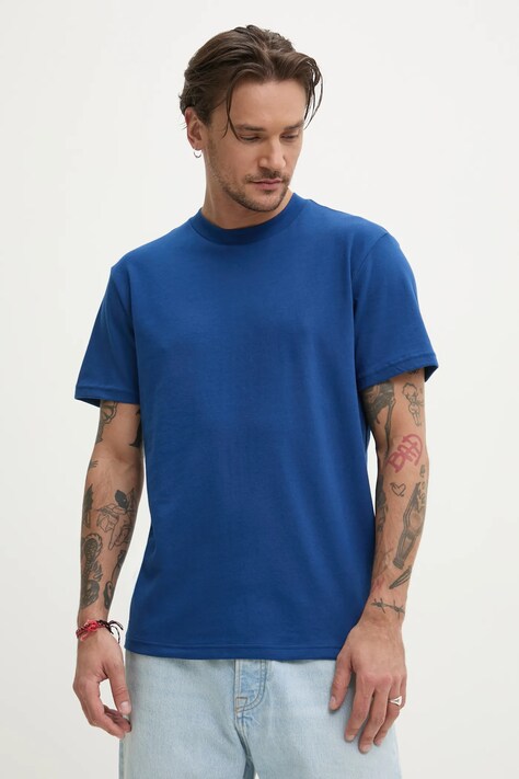 Μπλουζάκι Hollister Co. χρώμα: ναυτικό μπλε, KI324-5136
