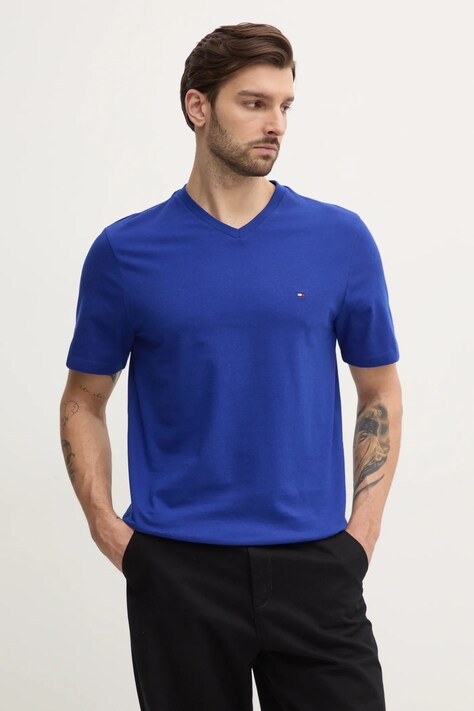 Tommy Hilfiger tricou din bumbac bărbați, uni, MW0MW39249