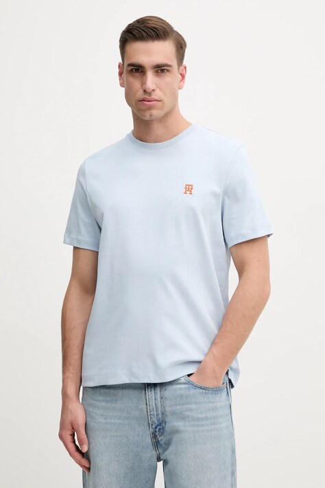 Tommy Hilfiger tricou din bumbac bărbați, cu imprimeu, MW0MW39256