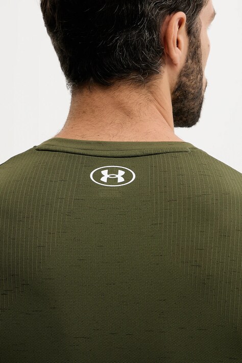 Under Armour футболка для тренувань чоловіча Vanish Seamless — SS25-TSM1RG, зелений — фото 6