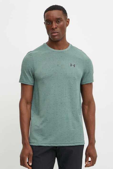 Tréninkové tričko Under Armour Vanish Seamless zelená barva, 1382801