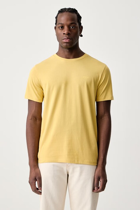 Joop! T-shirt męski bawełniany żółty 30045926