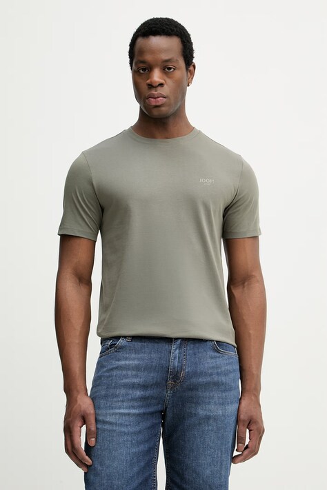 Bombažna kratka majica Joop! moška, oranžna barva, 30045926