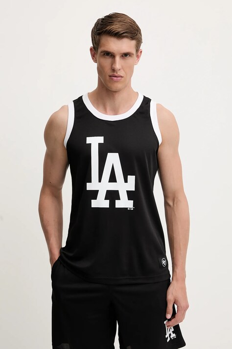 47 brand tricou MLB LA Dodgers culoarea negru, BB012PMAREX657808JK