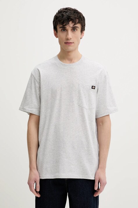 Футболка Dickies мужская цвет серый меланж DK0A4YFCA281