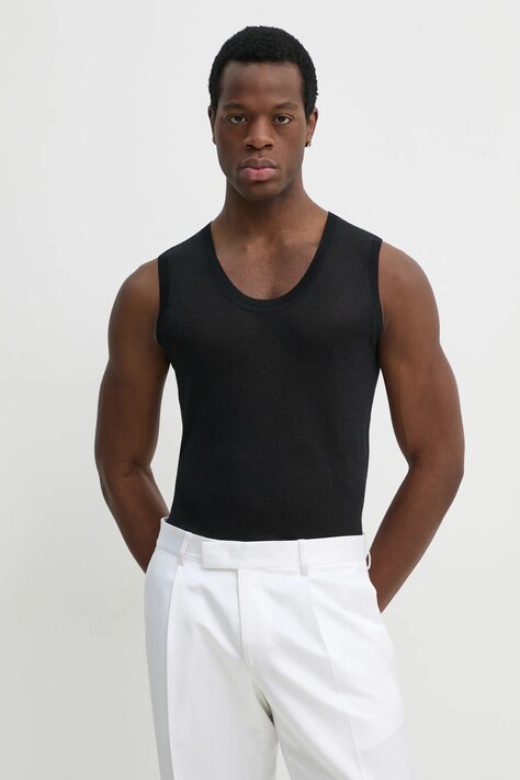 Karl Lagerfeld tricou KL STUDIO culoarea negru, 552310.655021