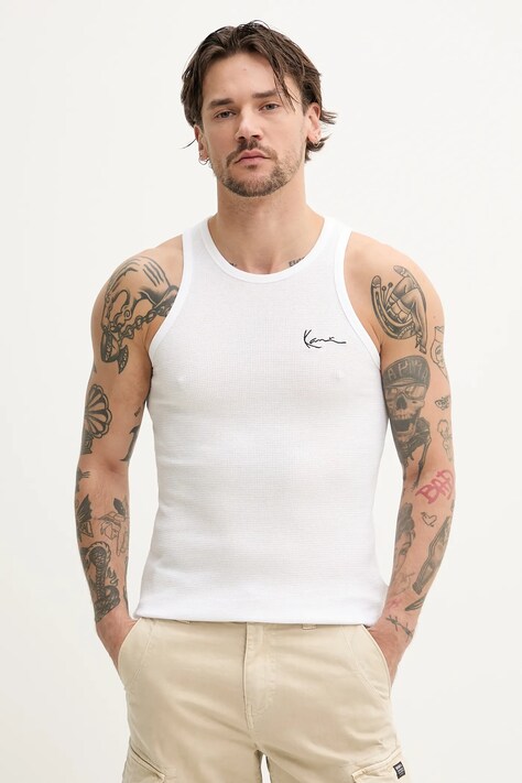 Karl Kani tricou culoarea alb, 60310020
