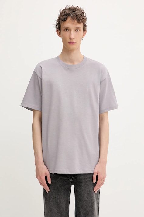 Norse Projects t-shirt in cotone Norse Standard Heavy Loose T-shirt uomo colore violetto N01.0679.6017