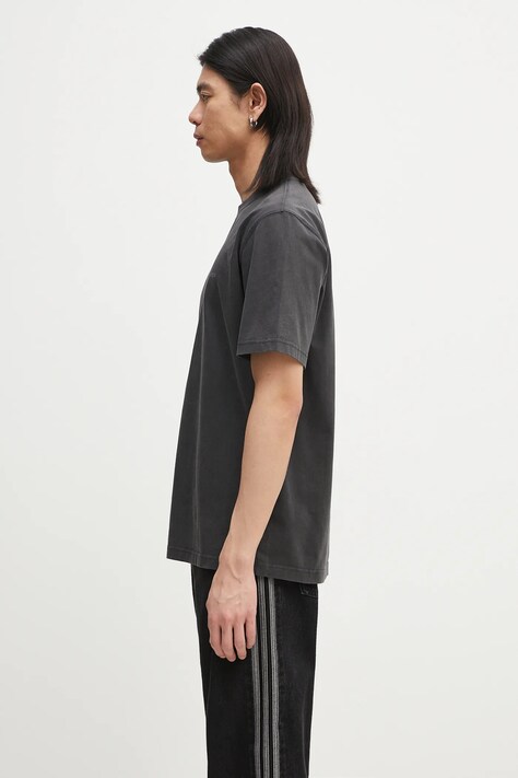 Daily Paper t-shirt bawełniany Senses T-Shirt męski kolor czarny z nadrukiem 2511069