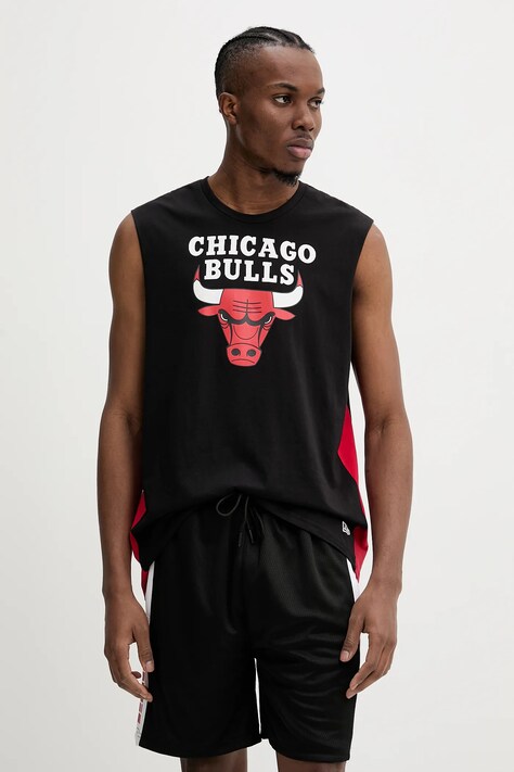 New Era tricou din bumbac culoarea negru, 60596405