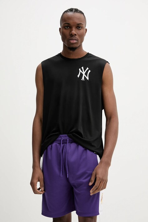 New Era tricou bărbați, culoarea negru, 60596354