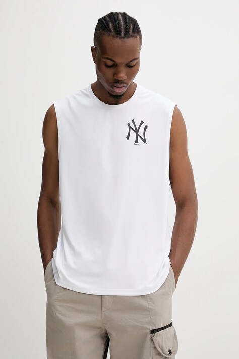 New Era tricou culoarea alb, 60596359
