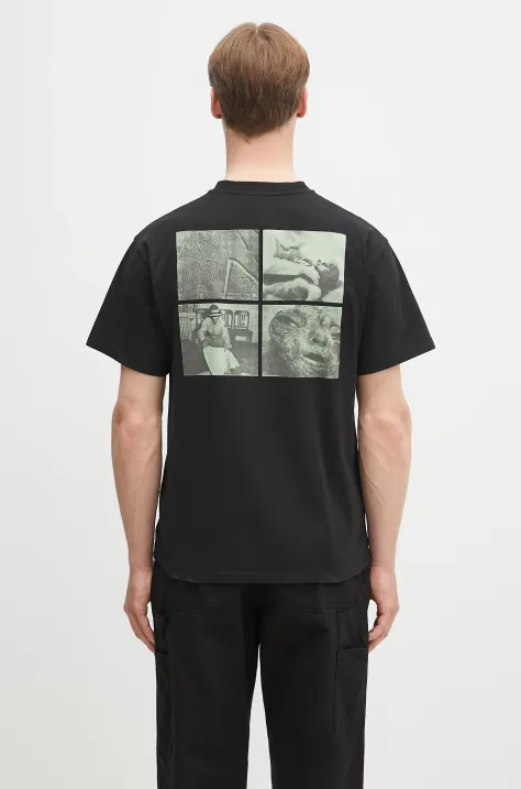 No Problemo t-shirt bawełniany Area 51 SS Tee męski kolor czarny z nadrukiem NP6000403