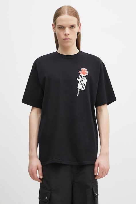 Undercover cotton t-shirt Tee black color with a print UC1E3810