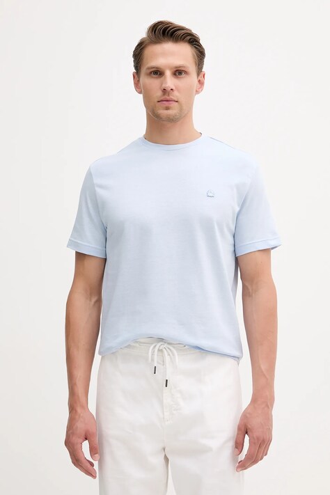 United Colors of Benetton tricou din bumbac uni, 3M4WU1088