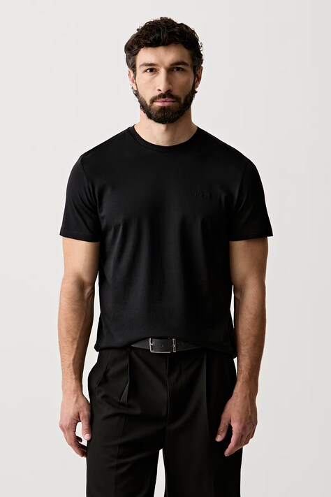 Joop! T-shirt męski bawełniany czarny 30041079