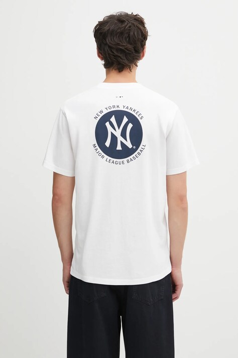 Sporty & Rich cotton t-shirt World Series white color with a print TO043623659WH01