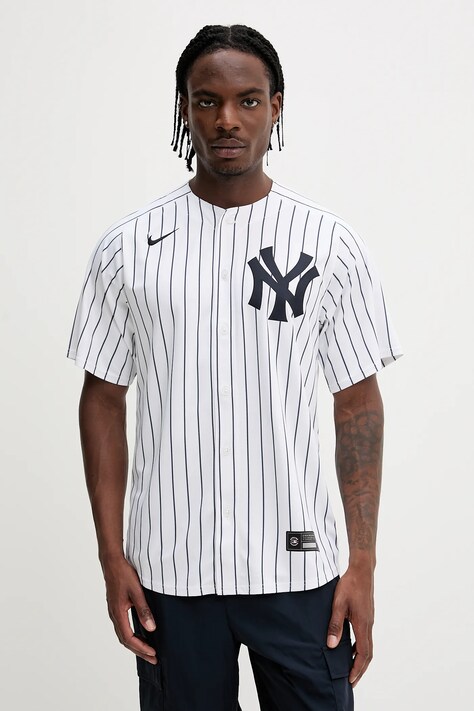Majica Nike New York Yankees za muškarce, boja: bijela, LM25-NKHO-NK-1U2