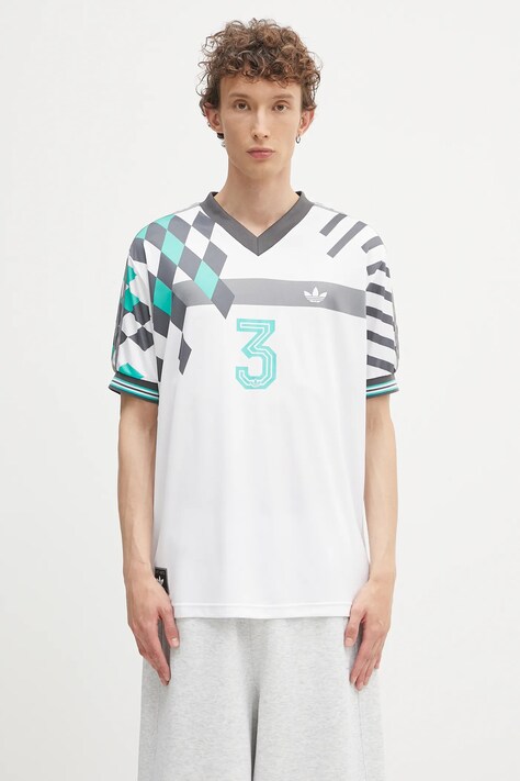 adidas Originals t-shirt Nuwave90Sjersey white color patterned KD4870