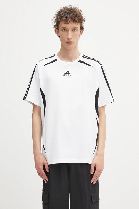 Хлопковая футболка adidas Originals Teamgeist Tee цвет белый с аппликацией KE0146