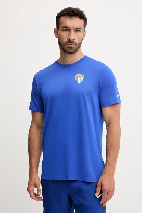 Nike t-shirt Los Angeles Rams męski kolor fioletowy z nadrukiem 02TI-4NP-95-FEJ