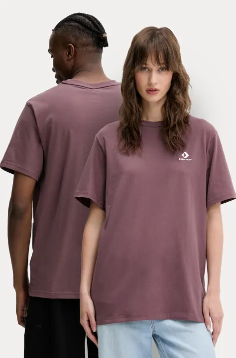 Converse pamut póló sima, 10023876-A57