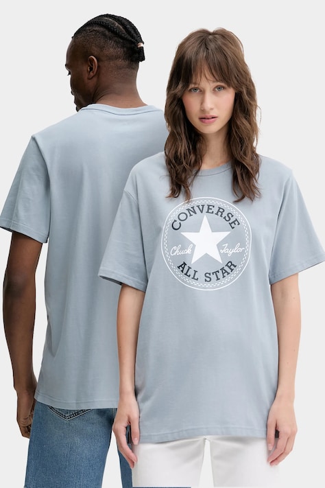 Converse tricou din bumbac cu imprimeu, 10025459-A33