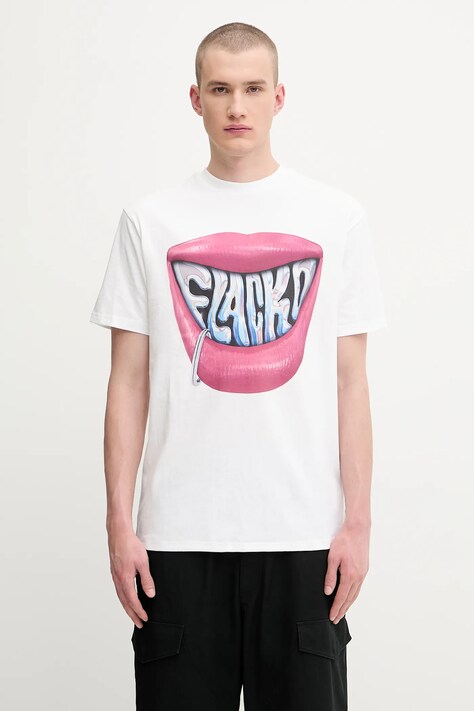 Puma t-shirt in cotone PUMA x A$AP ROCKY colore bianco 633388