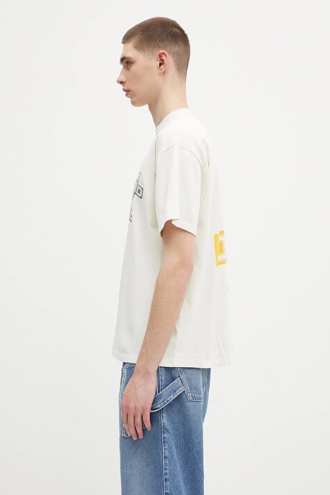 Бавовняна футболка Aries Faded God Town SS Tee — фото 3