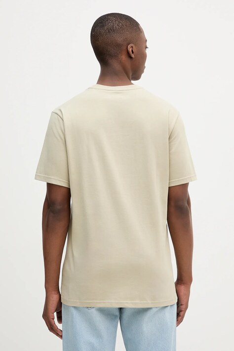 Converse t-shirt bawełniany kolor beżowy z nadrukiem 10025458-A45