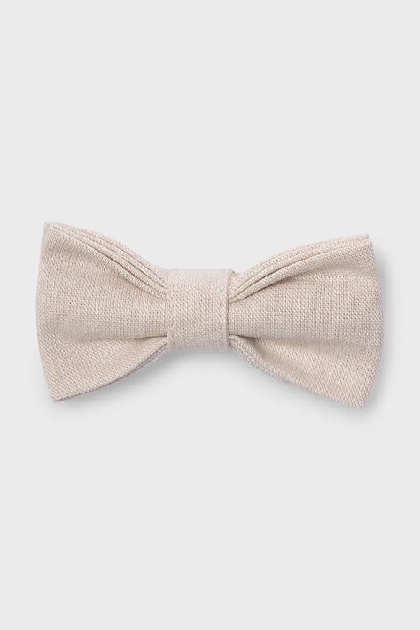 Παπιγιόν με πρόσμιξη λινού για παιδιά Mayoral χρώμα: μπεζ, 10217